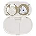 Ambassador Marine Trinidad- Transom Shower (Cold Only), Warm White Cup & Lid, Small Warm White Sprayer, 6' White Rubber Hose, Chrome Trinidad Handle - 136-0200-WH-W
