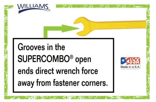 Williams Ws-1172Ysc 14-Piece Yellow Super Combo Combination Wrench Set #TOP2
