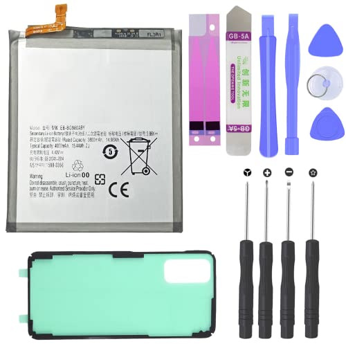 Akku Batterie Für Samsung Galaxy S20 G980F / 5G G981B Battery EB-BG980ABY 4000mAh + Werkzeugset inklusive Klebestreifen Cover
