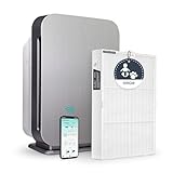 Alen Air Purifier BreatheSmart 75i HEPA w/ Odor Filter for Rooms up to 2600 SqFt - Perfect for Living Room - Captures Allergens + Pet Dander & Odors