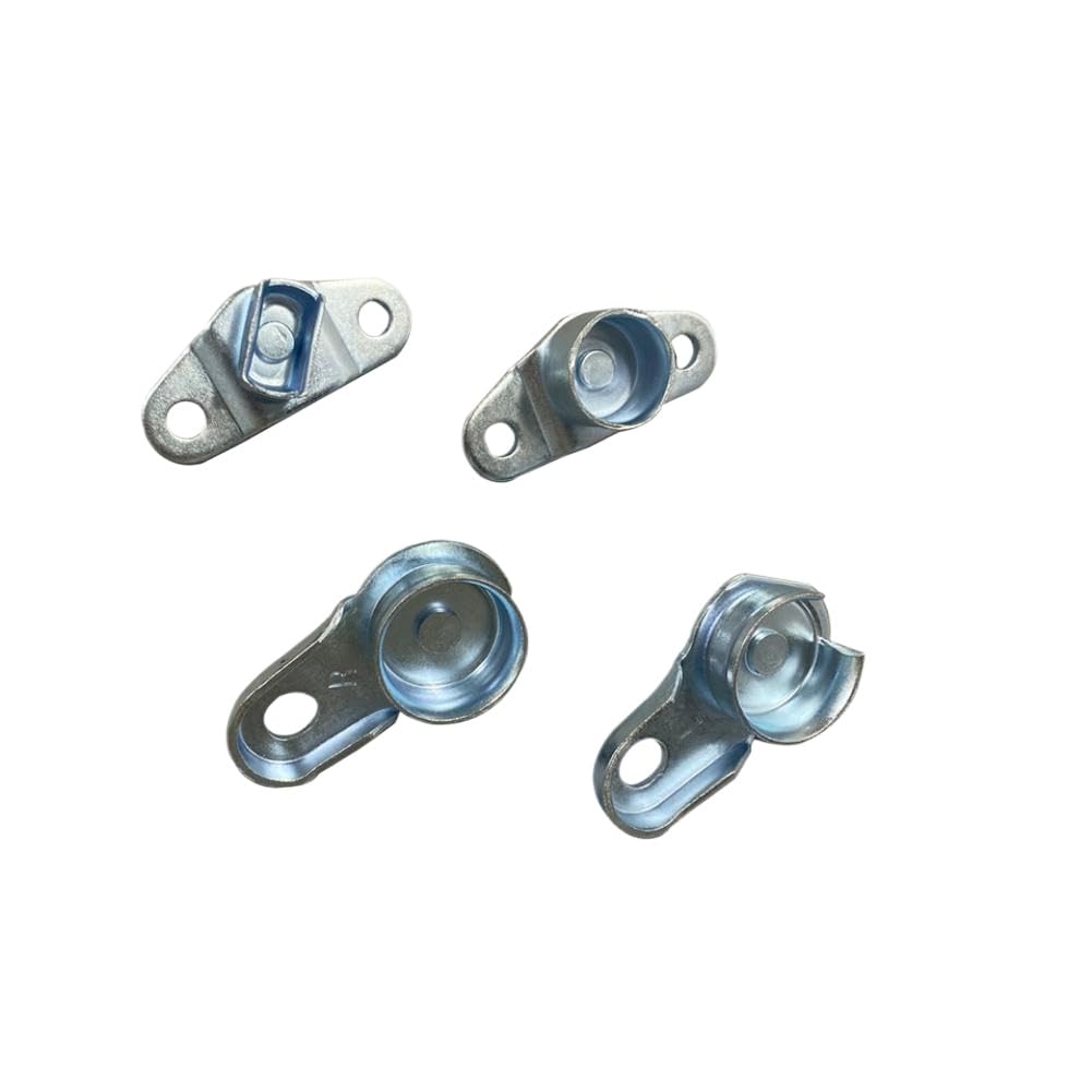 Bedside Tailgate Hinge Pair Set Compatible with Chevrolet S10 S15 GMC Sonoma 1994-2004