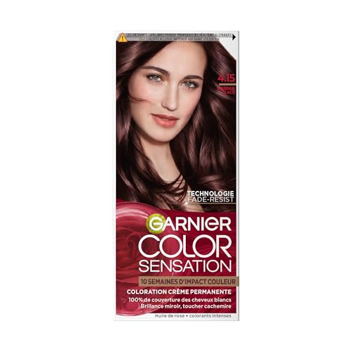 Color Sensation 4.15 Marron Glacé : coloration crème longue durée pour cheveux éclatants