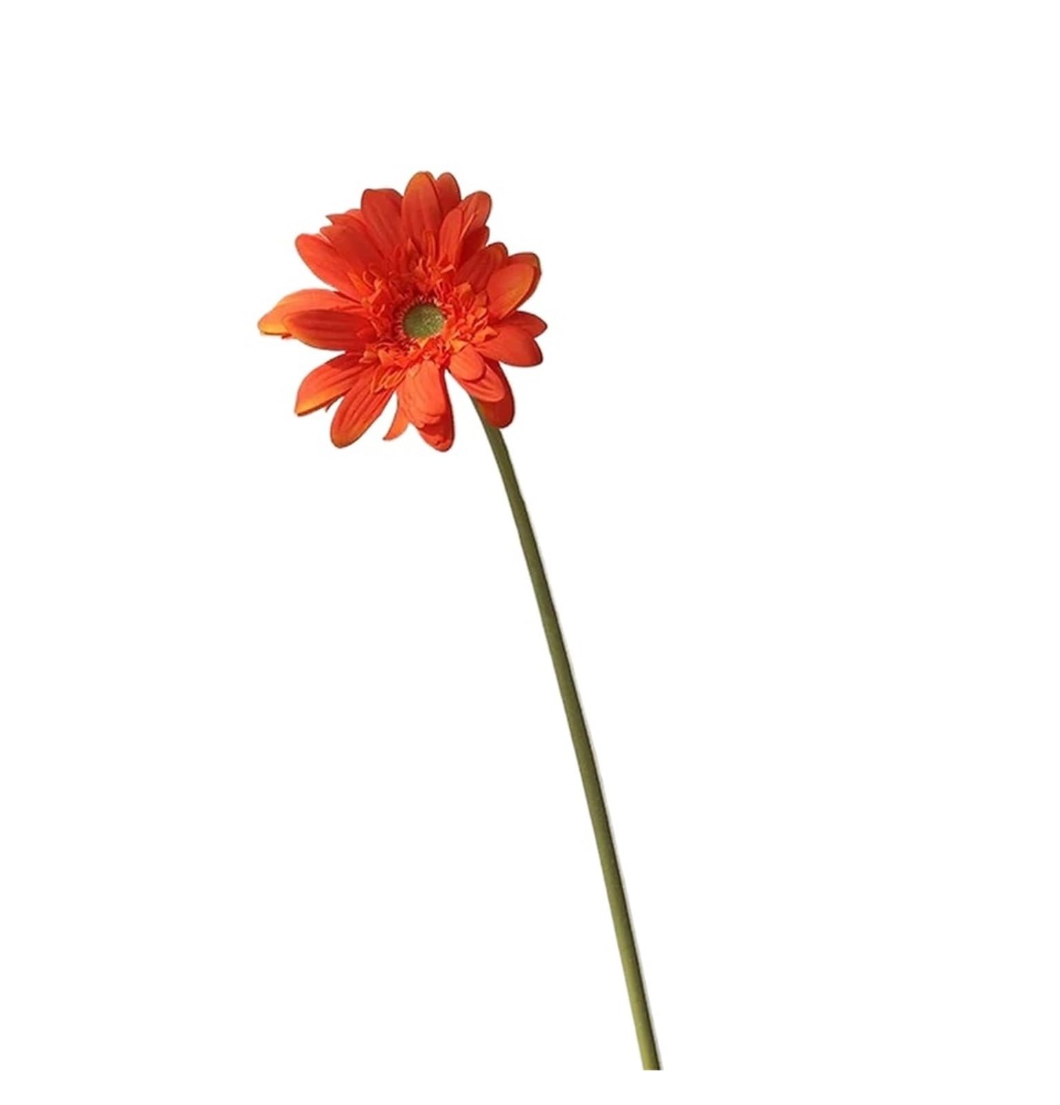 Casetlong 1pc Orange Artificial Flower S Home Wedding Decor Yellow Fake Arrangement