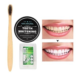Tanden bleken houtskoolpoeder, 30g tandbleekpoeder, natuurlijke organische tandenbleekmiddel, actieve kool…