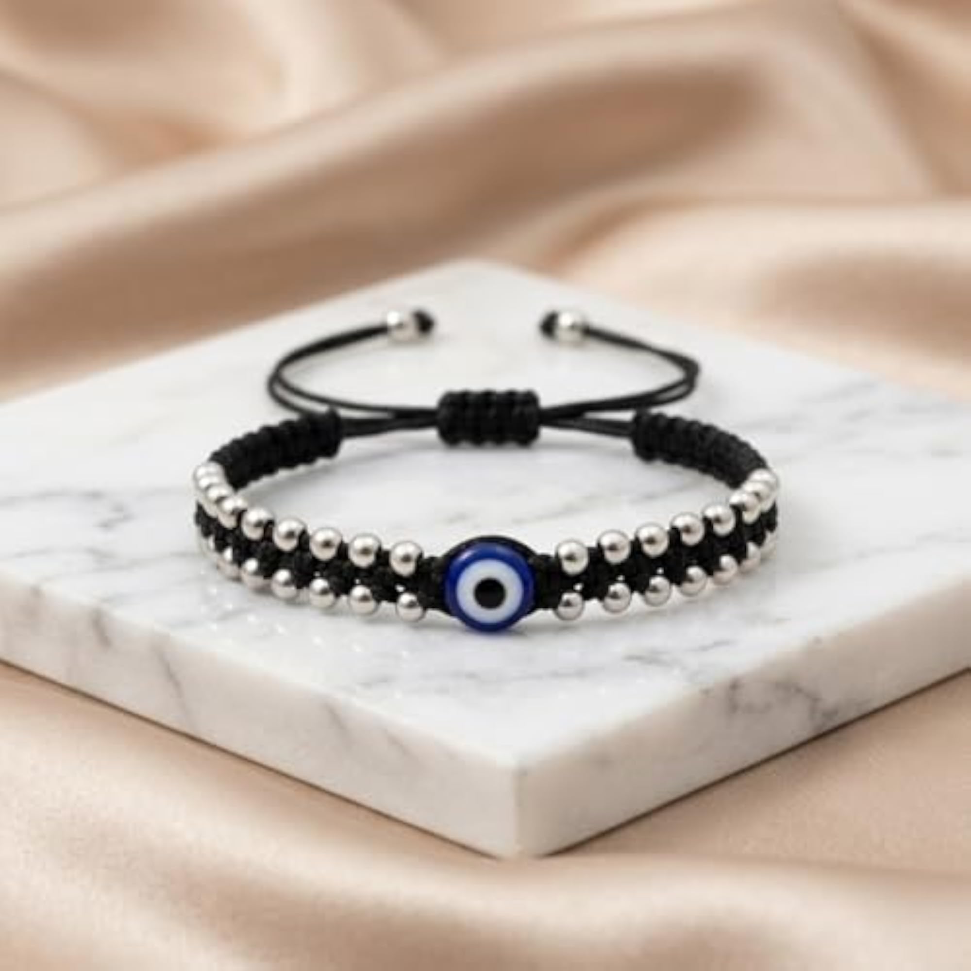 925 Sterling Silver Thread Bracelet for Women and Men