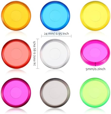 Outus 88 Pcs Binding Discs for Planner Notebook, 0.95 Inch Rings image 4