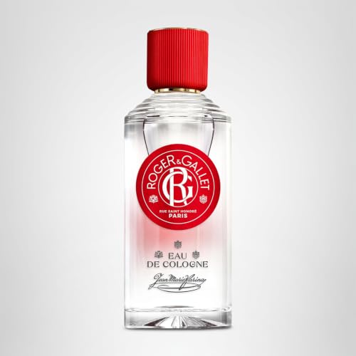 Roger & Gallet ROGER & GALLET Jean Marie Farina Eau de Cologne en flacon vaporisateur pour homme et femme 93,6 g