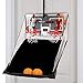 Rec-Tek Over The Door Double Shot Basketball Game for Kids - Features Automatic Scoring, No Tools Required - Complete with All Accessories