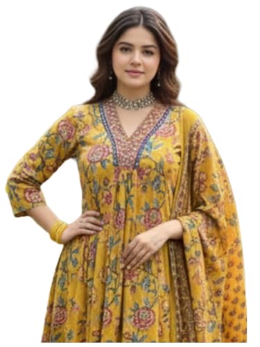 Kurta de fête pour femme en rayonne viscose ensemble fluide contre l'inconfort
