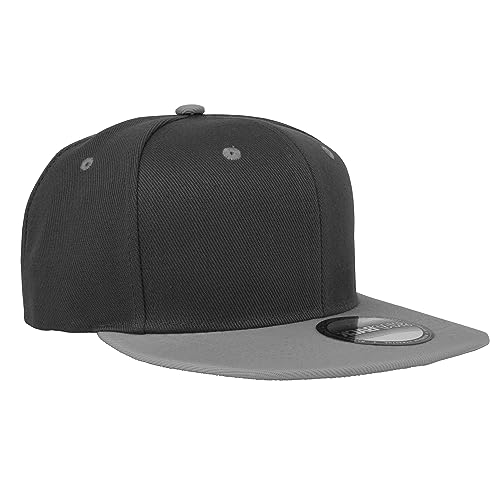 Image of Gelante Snapback Hats for Men - Flat Bill Brim Baseball Cap Hat - Plain Blank Adjustable