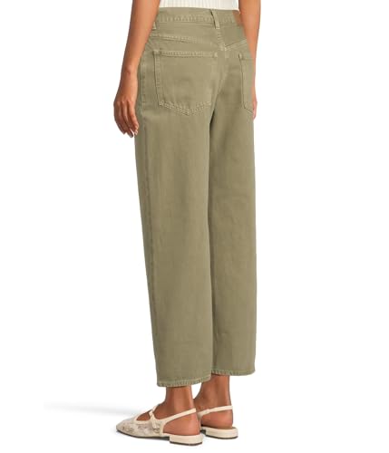 Madewell Women's Perefect Vintage Wide Crop in Faded Fatigue3