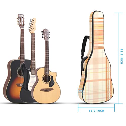 Housse de protection pour guitare acoustique classique avec imprimé cachemire Violet, Multicolore 05, 42.9×16.9×4.7 in… - Les Beatles, Paul McCartney, John Lennon, RIngo Starr, George Harrison Housse de protection pour guitare acoustique classique avec imprimé cachemire Violet, Multicolore 05, 42.9x16.9x4.7 in… – Image 6