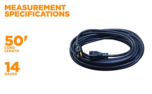 Woods 982452 50-Foot Sjtow Agricultural Outdoor Heavy Duty All- Weather Extension Cord thumb #6