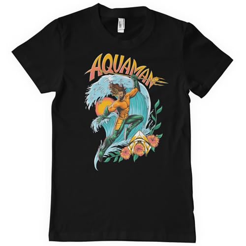 T-shirt Aquaman homme de style surf en coton léger d'été
