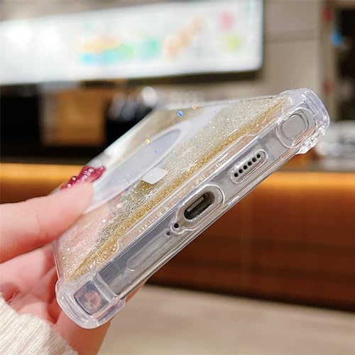 Coque Samsung S24 Plus antichoc avec airbag dégradé paillettes - 2