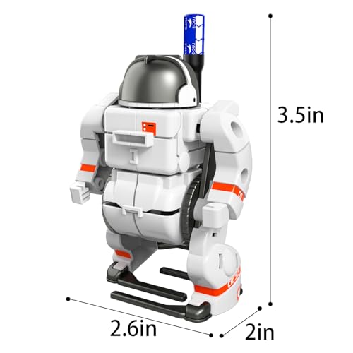 image for Lucky Doug STEM Projects for Kids Age 8-12, 6-in-1 STEM Solar Robot Ki