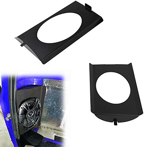 ENIXWILL Behind Seat Speaker Brackets fit for Chevy C10 1973-1987 Squarebody for 6x9 Speakers