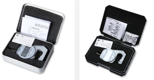 Calibrador Digital de Espesor Cabeza Plana 0-20mm (Apto para Materiales Blandos) miniatura 6
