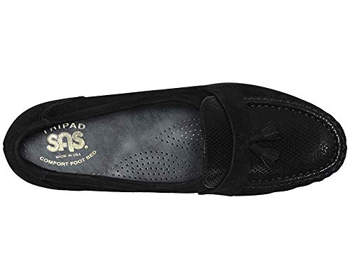 Image of SAS Women's Taylor Comfort Wedge Slip-On Shoes with Tassels - Leather Upper