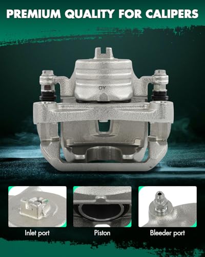 Image of SCITOO Front Right Brake Caliper With Bracket 19B2881 For Nissan For Murano 2003-2007 2009-2012