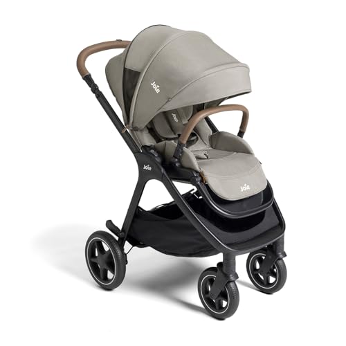Joie, Kava 3-in-1 Stroller – Versatile, All-Wheel Suspension, Reversible Seat, Travel System Compatible and Detachable Crossbody Bag (Dove)