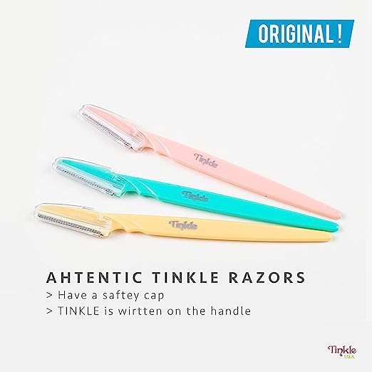 Image of RIXTEC 6 PCS Face Razors For Women Reusable & Biodegradable /Quick & Easy Facial Hair Removal At Home Women Face Razor /Razor For Face & Eyebrow