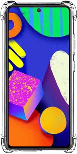 Image of BOXXO Flexible Back Cover for Samsung Galaxy M62 | Back Cover Transparent Clear Shockproof Case Four Corner Protection | Slim Protective Mobile Phone Cover for Samsung Galaxy M62