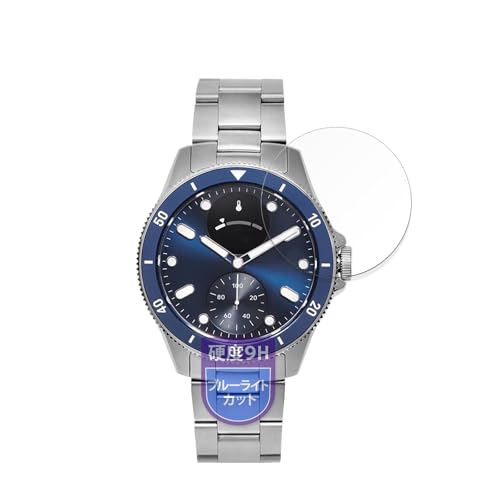 MotoMoto �t�B���� Withings ScanWatch Healthmaster 42mm �p �ی�t�B���� 9H(�����K���X �����̍��d�x) �u���[���C�g�J�b�g �������Ŕ����� ���{��