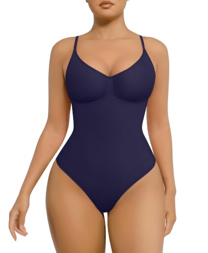 Image of FeelinGirl Shapewear Bodysuit for Women Tummy Control Body Shaper Going Out