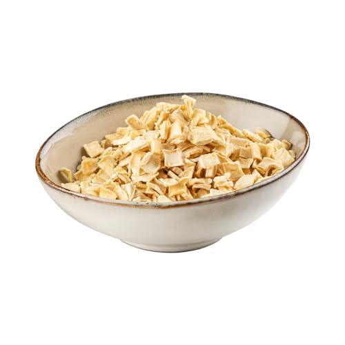 AniCanis Bio Pastinakenflocken für Hunde - Pastinaken Gemüse Flocken getrocknet - Gemüseflocken - Multivitamine Mineralien Antioxidantien - Barf Flockenfutter Futterzusatz - 200g