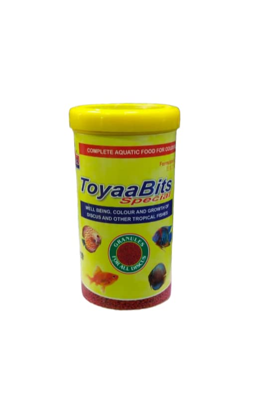 Toyaa Bites Special, Complete Fish Food, (125g) formulated in Japan, Well Being Colour and Growth of Discus and Other Tropical Fishes (B0BVMZJZM6) Amazon Price History, Amazon Price Tracker