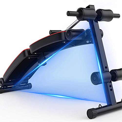 HOMRanger Multifunction Adjustable Workout Bench,Household Auxiliary Sit-up Board,Portable Foldable Weight Bench,Strength Training Bench Press D