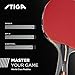 STIGA Talon Ping Pong Paddle - 6-Ply Ultra-Light Blade - 2mm Tournament-Approved Sponge - Flared Handle for Enhanced Control - Competitive Table Tennis Racket for Family Fun