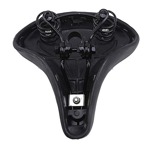 CDYWD Extra Groot Fietszadel voor Heren en Dames, Comfortabel, Extra Breed, Zacht Schuim, Gevoerd, Ergonomisch, Universeel Fietsstoeltje voor