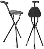 □ 2 en 1 Uso práctico multifuncional □ Este es un palo de caminata de caña de mango bastante práctico con asiento de silla que puede proporcionar un asiento cómodo para descansar cuando está abierto, y un bastón de apoyo robusto cuando se cierra.