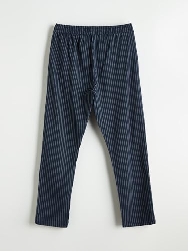 LC WAIKIKI Man Standard Fit Striped Pyjama Bottoms L - Navy
