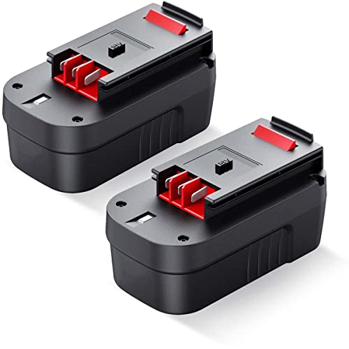 PDstation 4000mAh 2Packs HPB18 Battery Replacement for Black & Decker 18V