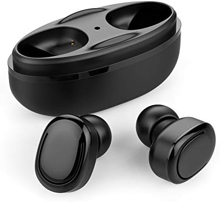 WSCSR Bluetooth Headphones Earbuds, Lightweight Wireless Headphones with Magnetic Connection, IPX5 Water Resistant Sport Headset with Mic, Works with iPhone, iPad, Samsung, Nexus, HTC and More