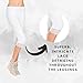 FUTURO FASHION Cropped 3/4 Lenght Cotton Leggings with Lace White