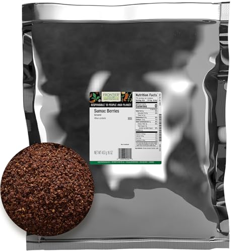 Frontier Bulk Sumac Berries, Ground, 16 Ounce
