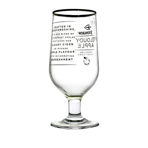 Strongbow Cloudy - Vaso de pinta, cáliz para sidra Sello CE.