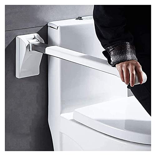 Barre d'appui WC antidérapante et rabattable pour salle de bain - 5