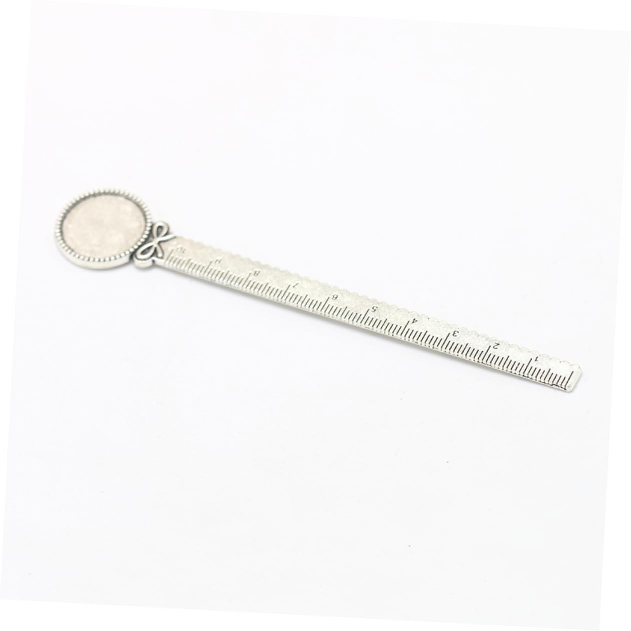 STOBOK 30stücke Vintage Metall Lesezeichen Mit Schleifen-design Und Integriertem Lineal Für Schule Büro Und Geschenkideen Antiksilber Für Leser Und Schüler