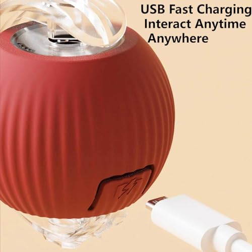Interactive Rolling Ball, Electric Dog Ball, Self-Rolling Smart Automatic 360° Pet Toys for Dogs & Cats - Image 5