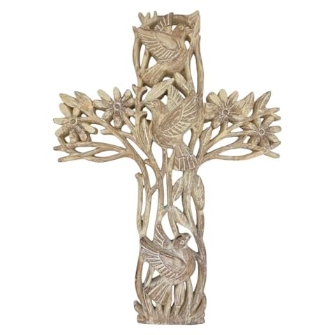 Top Brass Garden of Life Decorative Cross Cover