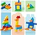 MEGA BLOKS First Builders Toddler Blocks Toys Set, Deluxe Building Bag with 150 Pieces and Storage, Creative Open-Ended Play, Blue, Ages 1+ Years (Amazon Exclusive)