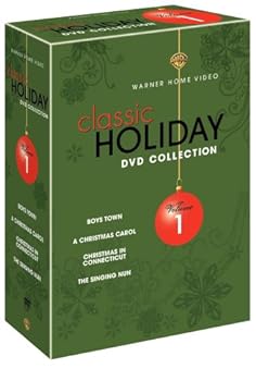 DVD Warner Brothers Classic Holiday Collection, Vol. 1 (Boys Town / A Christmas Carol [1938] / Christmas in Connecticut / The Singing Nun) [DVD] Book