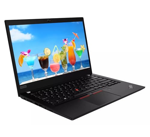 Image of Lenovo ThinkPad T490 Laptop Computer, 14 inch FHD Notebook PC, Intel Core i7-8665U up to 4.8GHz, 16 GB RAM, 256 GB SSD, Thunderbolt3, Type-C 1080p Windows 11 Pro (Renewed)