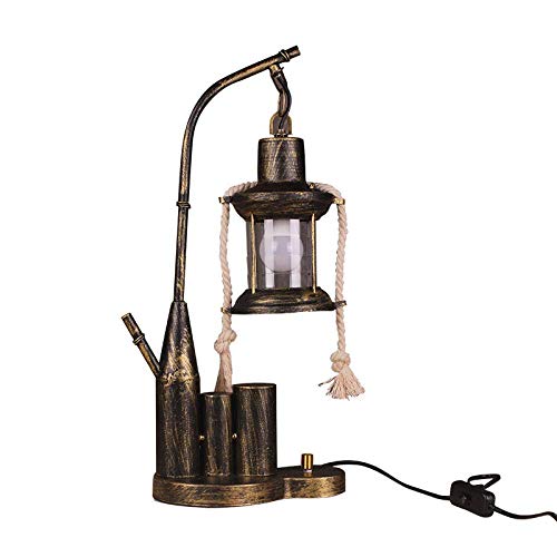 Lampe à Huile Vintage Objet de Collection Décoratif de Haute Qualité