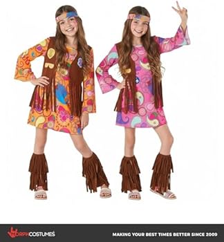 Euvoym 4 stuks hippie kostuum set hippie accessoires hippie Euvoym 4 stuks hippie kostuum set hippie accessoires hippie
